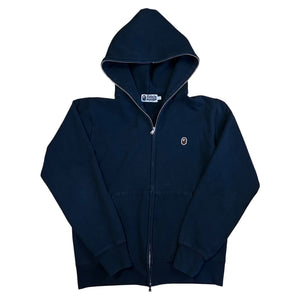 L Bape One Point Full Zip Hoody Black