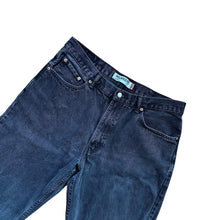 Load image into Gallery viewer, 38" Waist x 32" Length Black Wash Jeans