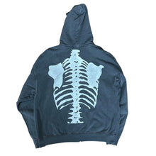 Load image into Gallery viewer, L Vanson Leathers Jp exclusive Distressed Skeleton Hoody