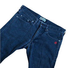Load image into Gallery viewer, 32" x 32" M Bape Planet Of the Apes Logo Dark Denim