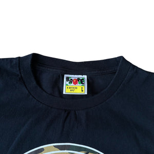 L Bape Yellow Camo Circle Tee