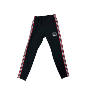 Hysteric Glamour Mesh Joggers BLACK RED STRIPE Vintage