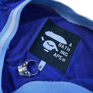 M Bape 04 Soldier Blue Basketball Jersey