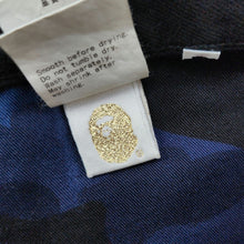 Load image into Gallery viewer, M Bape Jeans Champion Logo Ape Head Denim BLACK GOLD