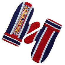 Load image into Gallery viewer, Hysteric Glamour Y2K Red Blue Mitt Gloves