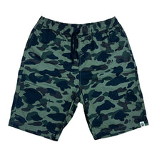 Load image into Gallery viewer, XL 36 Waist Bape Green Camo Nylon Shorts