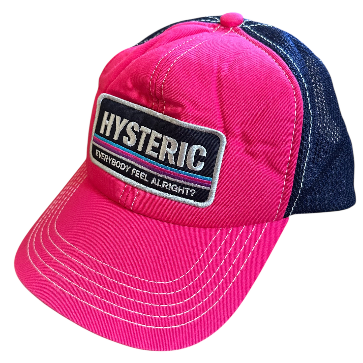 Hysteric Glamour Trucker Hat Pink Patagonia