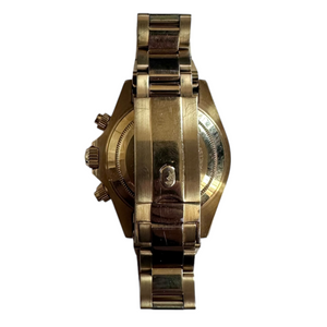 Bape Bapex Type 3 Gold Daytona Watch