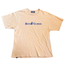 Load image into Gallery viewer, XL Hysteric Glamour Yellow Spellout Girl Tee