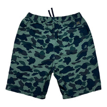 Load image into Gallery viewer, XL 36 Waist Bape Green Camo Nylon Shorts