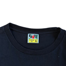 Load image into Gallery viewer, XL Bape Neon Line College Logo Tee