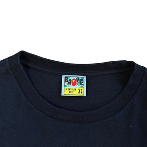 XL Bape Neon Line College Logo Tee