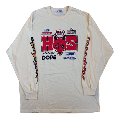 L Hysteric Glamour Motorsport Long Sleeve
