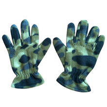 Load image into Gallery viewer, Brand New Bape Green Camo Gloves 2005