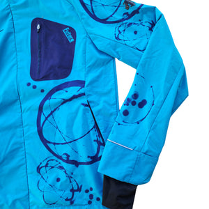 M Futura Labs x Descente Shell Jacket Blue Atom Archive