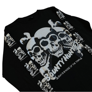 M Bounty Hunter Skull Pile Long Sleeve