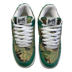 8 Bape Green Camo Skate Sta