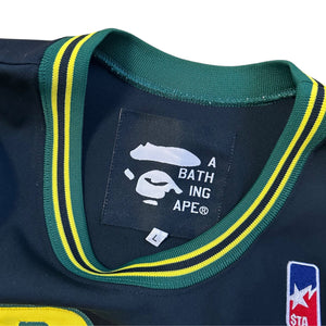 L Bape Sta!! Jamaica Basketball Jersey