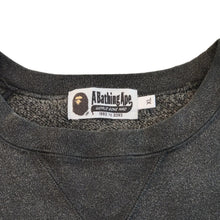 Load image into Gallery viewer, XL Bape Crewneck Sweater Busy Works GREY WHITE