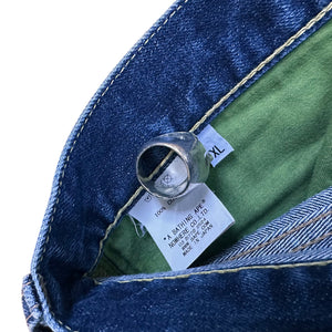 36" Waist XL Bape 2000s Jeans Ape King Dark Wash