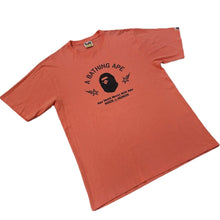 Load image into Gallery viewer, XL Bape Tee A.S.N.K.A. ORANGE BLACK