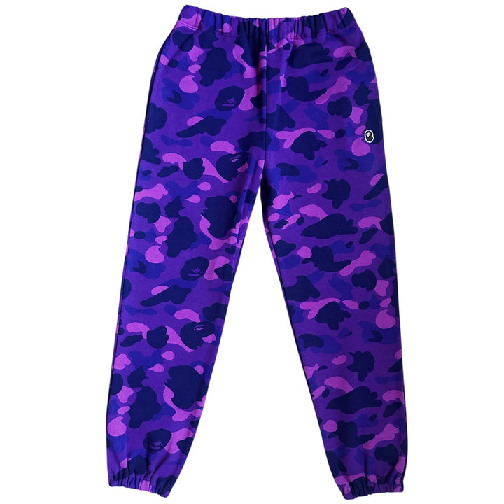 Brand New Womens S 28" Bape Purple Camo Sweat Pants