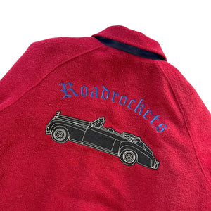 XXL Billionaire Boys Club Road Rocket Wool Cropped Varsity Jacket