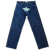 Load image into Gallery viewer, 34&quot; Waist L Bape Sta Print Dark Wash Jeans