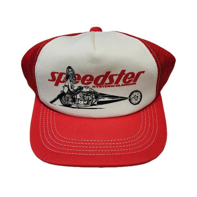 Hysteric Glamour Trucker Hat Speedster RED