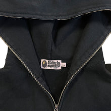 Load image into Gallery viewer, L Bape One Point Full Zip Hoody Black