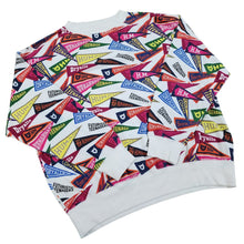 Load image into Gallery viewer, L Human Made Crewneck AOP Pennant Flags MULIT-COLOR
