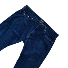Load image into Gallery viewer, 36" x 32" XL Bape Selvedge X Ape Logo Denim Jeans
