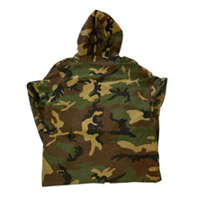 Load image into Gallery viewer, XL Vintage US Military BDU Rain Jacket Green Camo