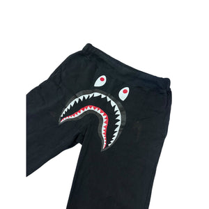 2XL Bape Shark WGM Black Sweatpants