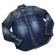 Load image into Gallery viewer, L Number (N)ine Tee L/S Button Up Denim