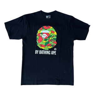 M Bape 2001 Psyche Camo Ape Head Tee