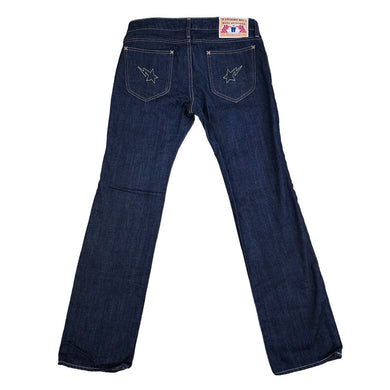 XS Bape Jeans WMNS College Logo Bape Sta Pockets Denim Archive