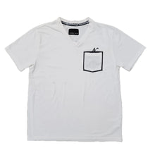 Load image into Gallery viewer, L Number (N)ine Pocket Tee Musical (N) WHITE BLACK