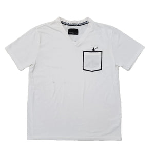 L Number (N)ine Pocket Tee Musical (N) WHITE BLACK