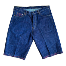 Load image into Gallery viewer, 40” Waist Evisu 2008 Oversized Painted Gulls Jean Shorts