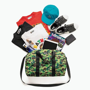 Bape Duffle Bag Camo GREEN