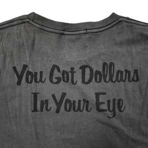 M Hysteric Glamour Tee WMNS ACDC You Got Dollars In Your Eyes GREY