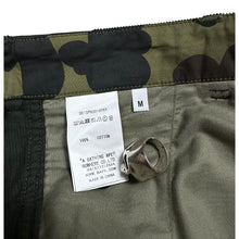 Load image into Gallery viewer, M 32 Waist Bape Corduroy Camo Cargo Shorts