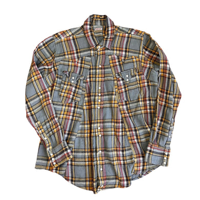 Kapital Western Plaid Flannel Shirt