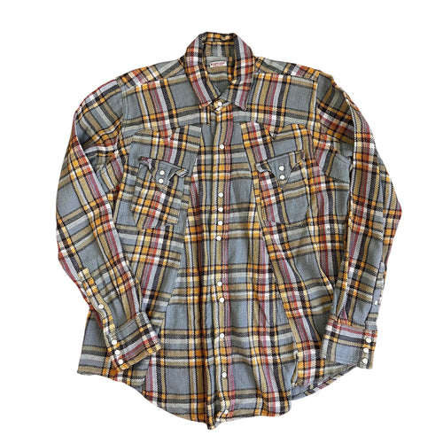 Kapital Western Plaid Flannel Shirt