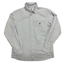 Load image into Gallery viewer, L Bape One Point Oxford Shirt