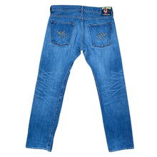 Load image into Gallery viewer, 32" M Bape Selvedge Sta Embroidered Jeans
