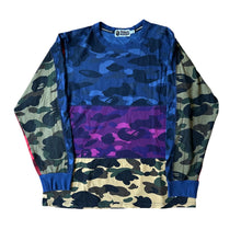 Load image into Gallery viewer, M Bape Multi Camo Long Sleeve Tekashi 69 Gummo