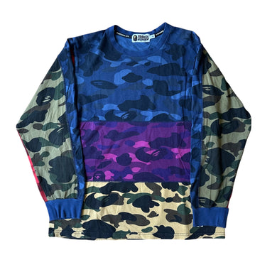 M Bape Multi Camo Long Sleeve Tekashi 69 Gummo