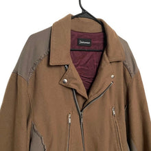 Load image into Gallery viewer, L Undercover wool biker jacket Brown